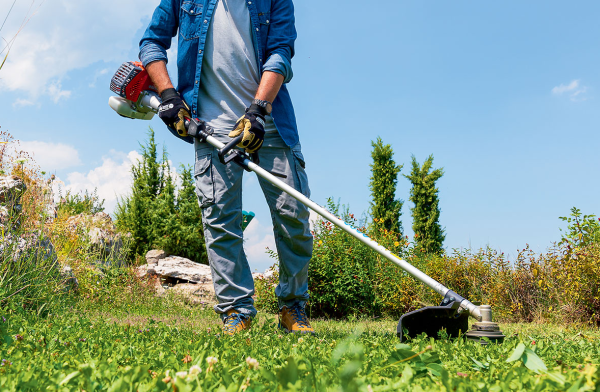 Крупный план: мотокоса Oleo-Mac BCH 25 T