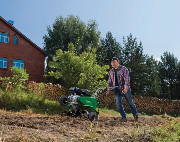 Работающие на земле: обзор культиваторов и мотоблоков Caiman